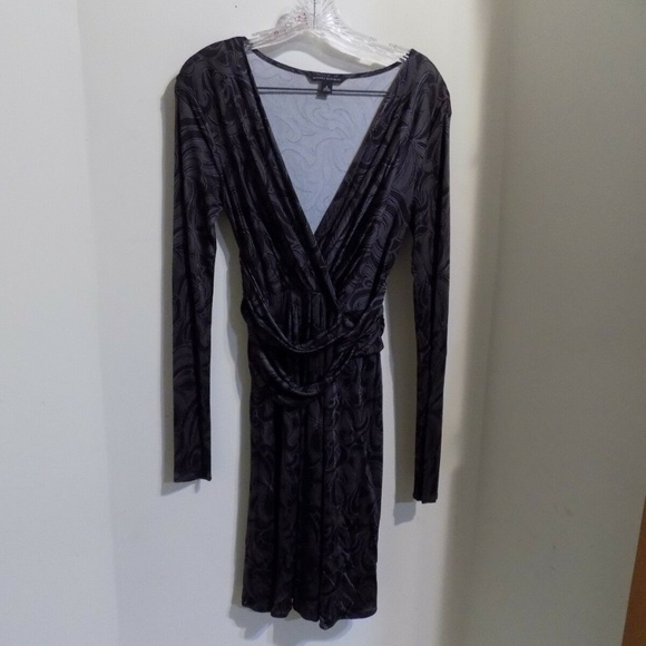 Banana Republic Dresses & Skirts - * BANANA REPUBLIC Gray and Brown Print Dress, Small